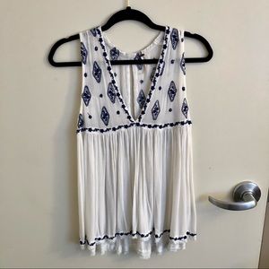 Free People V-Neck Top